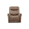 Luxurious Dual-Power Recliner - Warm Camel Faux-Suede, Power Footrest, Power Headrest - Meticulous Craftsmanship, Built-In USB Charging Port - Supfirm