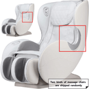 Massage Chairs SL Track Full Body and Recliner, Shiatsu Recliner, Massage Chair with Bluetooth Speaker-Beige - Supfirm