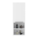 Supfirm Medicine Cabinet Hazelton, Open and Interior Shelves, White Finish - Supfirm