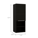 Supfirm Medicine Cabinet Hazelton, Two Interior Shelves, Black Wengue Finish - Supfirm