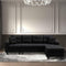 MEGA right sectional sofa with footrest, convertible corner sofa with armrest storage, living room and apartment sectional sofa, right chaise longue and grey - Supfirm