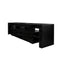 Modern gloss black TV Stand for 80 inch TV , 20 Colors LED TV Stand w/Remote Control Lights - Supfirm