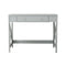 Modern Home Office Desk Study Table Writing Desk with 1 Storage Drawer,Makeup Vanity Dressing Table X Design Accent-Grey - Supfirm