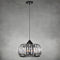 Modern Oblate Black Crystal Chandelier Fixture, Ceiling Pendant light for Living Room, Bedroom, Kitchen, Dining Room, Hallway, Adjustable Color Temperature, Dimmable, 120V, E26, W16.5*L31.5 - Supfirm