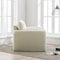 Modern Style Chenille Oversized Armchair Accent Chair Single Sofa Lounge Chair 38.6'' W for Living Room, Bedroom,Cream - Supfirm