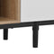 Modern TV Stand for 80'' TV with 3 Doors, Media Console Table, Entertainment Center with Large Storage Cabinet for Living Room, Bedroom - Supfirm