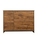 Modern Wood Buffet Sideboard with 2 doors&1 Storage and 2drawers -Entryway Serving Storage Cabinet Doors-Dining Room Console, 43.3 Inch, Dark Walnut - Supfirm