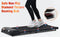 NEW Walking Pad Under Desk Treadmill for Home Office -2.5HP Walking Treadmill With Incline Bluetooth Speaker 0.5-4MPH 265LBS Capacity Treadmill for Walking Running - Wristband Remote - Supfirm