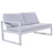 [Not allowed to sell to Wayfair]U_Style Industrial Style Outdoor Sofa Combination Set With 2 Love Sofa,1 Single Sofa,1 Table,2 Bench - Supfirm