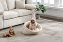 PANGPANG Cat Bed Pet Sofa With E1 Solid Wood frame, Cashmere Cover,Mid Size,BEIGE - Supfirm