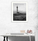 Supfirm "Perseverance" By Trendy Decor4U, Printed Wall Art, Ready To Hang Framed Poster, White Frame - Supfirm