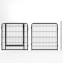 Pet Playpen, Pet Dog Fence Playground, Camping, 32" High, Heavy Duty for Small Dogs/Puppies, 12 Panel. - Supfirm