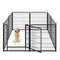 Pet Playpen, Pet Dog Fence Playground, Camping, 32" High, Heavy Duty for Small Dogs/Puppies, 8 Panel. - Supfirm