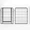 Pet Playpen, Pet Dog Fence Playground, Camping, 40" High, Heavy Duty for Small Dogs/Puppies, 8 Panel. - Supfirm