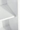 Sideboard Modern White Storage Cabinet with Sliding Doors/Adjustable Shelves - Supfirm