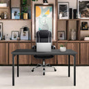 Simple Deluxe Modern Design, Simple Style Table Home Office Computer Desk for Working, Studying, Writing or Gaming, Black - Supfirm