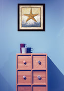 Supfirm "Starfish" By Ed Wargo, Printed Wall Art, Ready To Hang Framed Poster, Black Frame - Supfirm