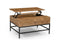 T1105-01 Natural Lift Top Coffee Table - Supfirm