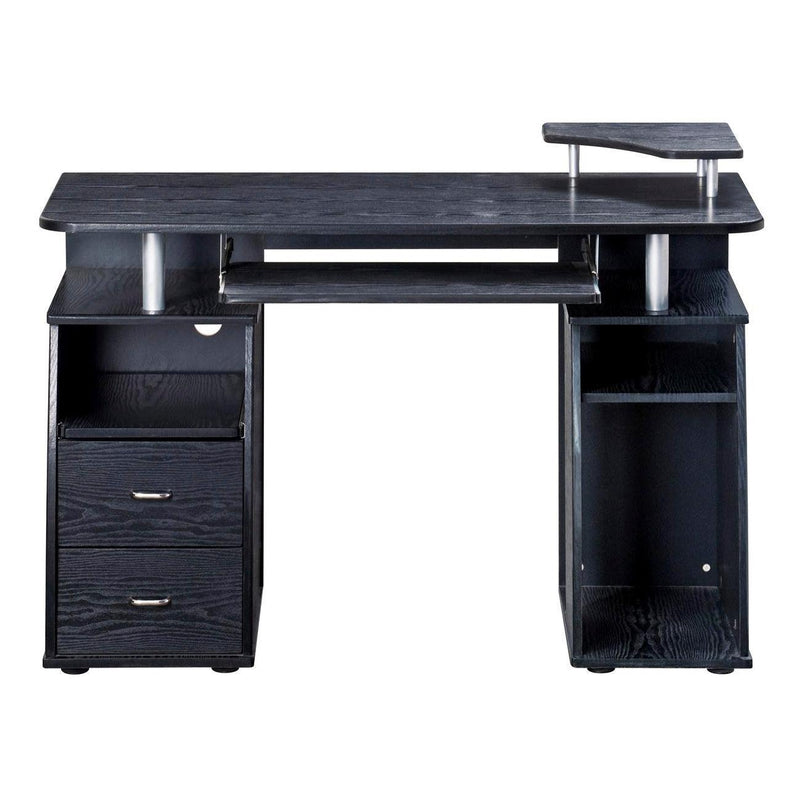 Techni Mobili Complete Computer Workstation Desk With Storage, Espresso - Supfirm