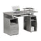 Techni Mobili Complete Computer Workstation Desk With Storage, Grey - Supfirm