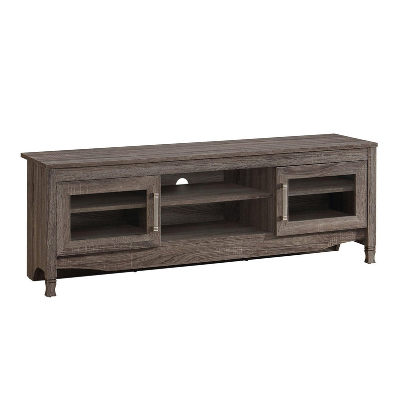 Techni Mobili Grey Driftwood TV Stand - Supfirm