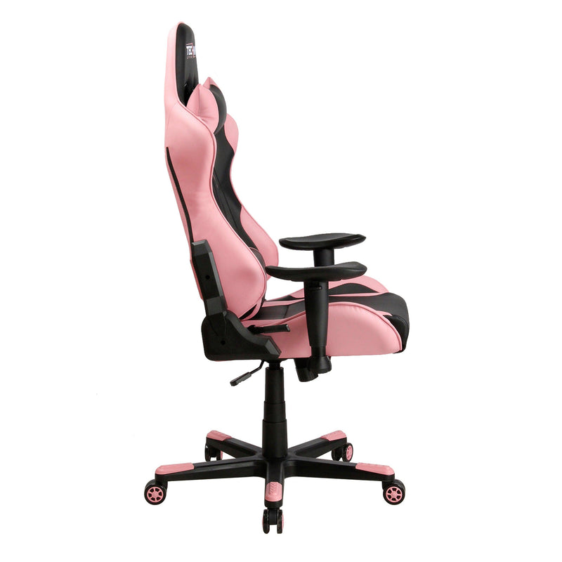 Techni Sport TS-4300 Ergonomic High Back Racer Style PC Gaming Chair, Pink - Supfirm