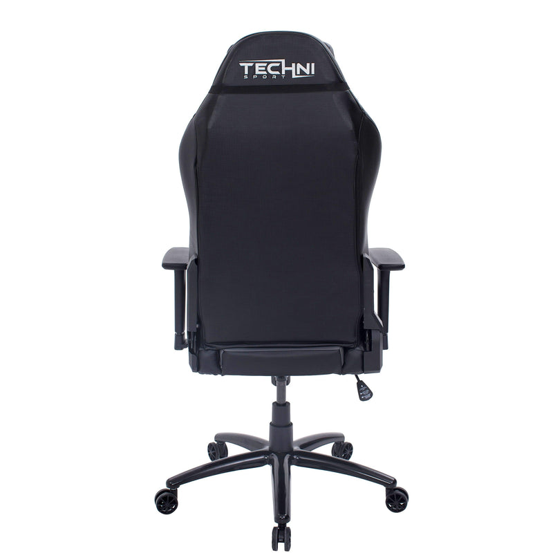 Techni Sport TS-61 Ergonomic High Back Racer Style Video Gaming Chair, Grey/Black - Supfirm