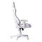 Techni Sport TSF45C Velvet Memory Foam Gaming Chair – White - Supfirm