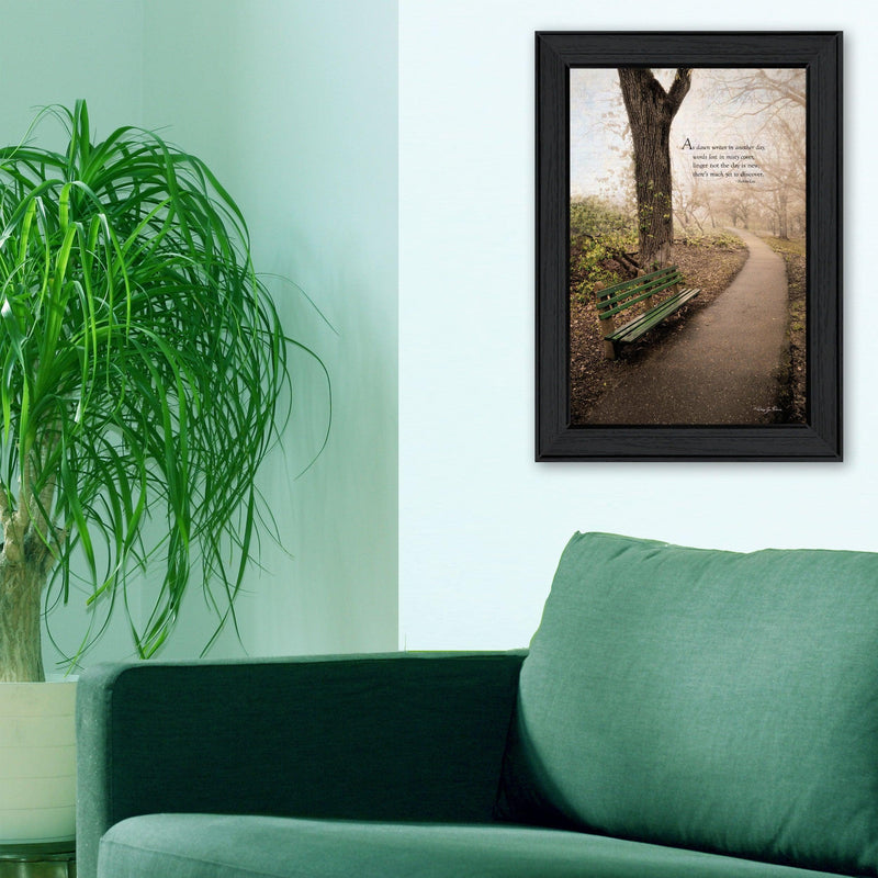 Supfirm "Through the Mist" By Robin-Lee Vieira, Printed Wall Art, Ready To Hang Framed Poster, Black Frame - Supfirm