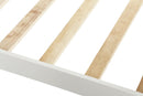 TOPMAX Platform Bed Frame Mattress Foundation with Wood Slat Support, Twin (White), Common - Supfirm