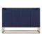 TREXM Modern Sideboard Elegant Buffet Cabinet with Large Storage Space for Dining Room, Entryway (Navy) - Supfirm