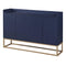 TREXM Modern Sideboard Elegant Buffet Cabinet with Large Storage Space for Dining Room, Entryway (Navy) - Supfirm