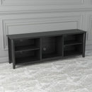 TV Stand Storage Media Console Entertainment Center,Tradition Black - Supfirm