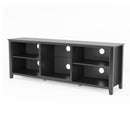 TV Stand Storage Media Console Entertainment Center,Tradition Black - Supfirm