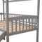 Twin Loft Bed with Slide, House Bed with Slide,White(OLD SKU :LT000212AAE) - Supfirm