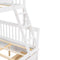 Twin-Over-Full Bunk Bed with Ladders and Two Storage Drawers (White){old sku:LT000165AAK} - Supfirm