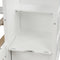 Twin over Full/Twin Bunk Bed, Convertible Bottom Bed, Storage Shelves and Drawers, White - Supfirm