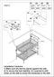 Twin Over Twin Bunk Beds with Bookcase Headboard, Solid Wood Bed Frame with Safety Rail and Ladder, Kids/Teens Bedroom, Guest Room Furniture, Can Be converted into 2 Beds, White - Supfirm