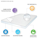 Ultra-Soft Microfiber Waterproof Sofa Bed Mattress Pad - Supfirm