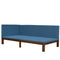 Upholstered Daybed/Sofa Bed Frame Twin Size Linen-Blue - Supfirm