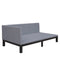 Upholstered Daybed/Sofa Bed Frame Twin Size Linen-Gray - Supfirm