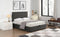 Upholstered Platform Bed with Underneath Storage,Full Size,Gray - Supfirm