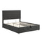 Upholstered Platform Bed with Underneath Storage,Full Size,Gray - Supfirm