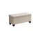 Upholstered storage rectangular bench for Entryway Bench,Bedroom end of Bed bench foot of the Bed,Bench Entryway ligth Beige Linen fabric - Supfirm