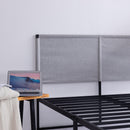 V4 Metal Bed Frame 14 Inch Queen Size with Headboard and Footboard, Mattress Platform with 12 Inch Storage Space - Supfirm