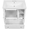 [VIDEO] 30" Bathroom Vanity with Sink, Bathroom Storage Cabinet with Doors and Drawers, Solid Wood Frame, Ceramic Sink, White - Supfirm