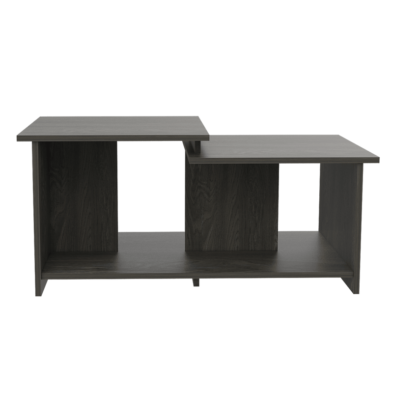 Wema 3 Coffee Table, Lower Open Shelf -Espresso - Supfirm