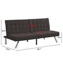 WOOD FRAME, STAINLESS LEG, FUTON, SOFA BED Espresso - Supfirm