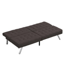 WOOD FRAME, STAINLESS LEG, FUTON, SOFA BED Espresso - Supfirm