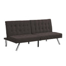 WOOD FRAME, STAINLESS LEG, FUTON, SOFA BED Espresso - Supfirm